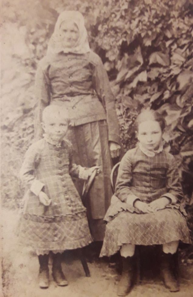 Německá rodina, Lednice kolem 1. sv. války. Soukromý archiv J. Martinka.