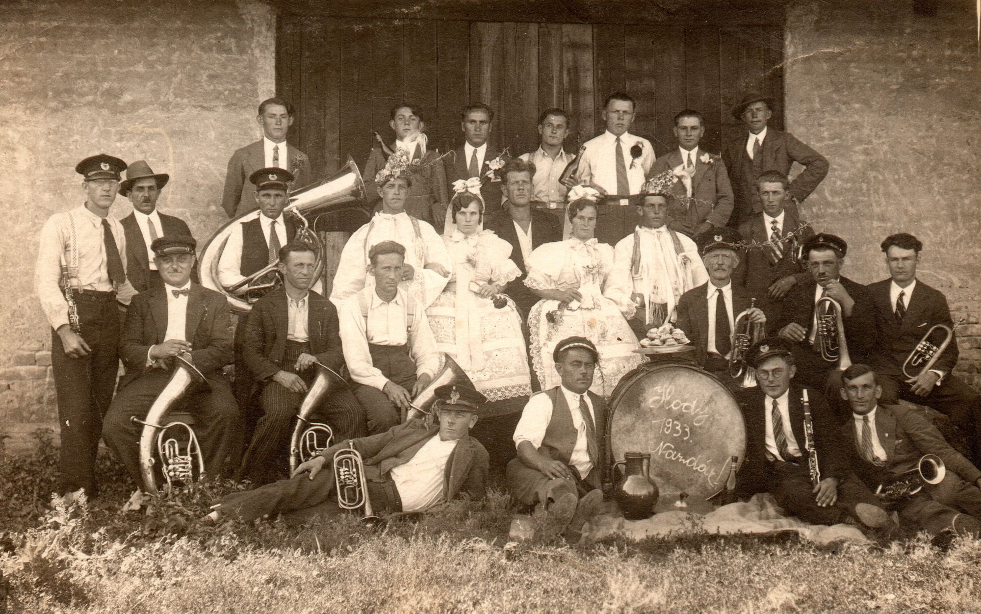 Hody v Lednici 1933. Soukromý archiv.